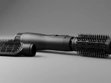 Fotorealistische Studioaufnahme von Luftstyler zum Thema Shark FlexStyle Luftstyler &, klare Lichtfuehrung - Foto: THN