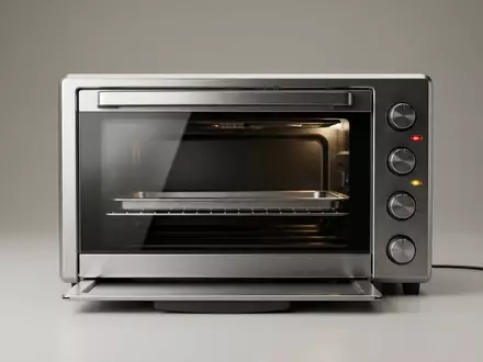Fotorealistische Studioaufnahme von Minibackofen zum Thema Severin TO 2058 Minibackofen, klare Lichtfuehrung - Foto: THN