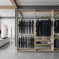 Architektur-Render im Surfshop mit Neoprenanzug zum Thema Rip Curl Herren Dawn, neutrales Tageslicht - Foto: THN