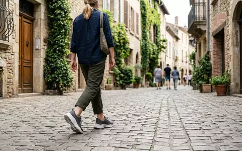 Fotorealistische Aufnahme von Sneaker in der Stadt zum Thema Puma RS-X Sneaker, natuerliches Licht - Foto: THN