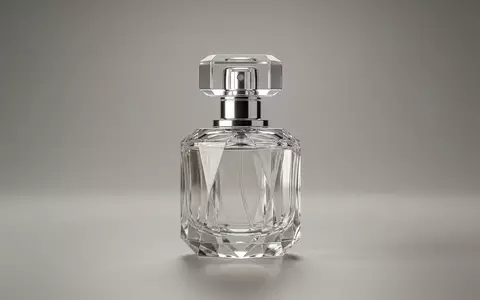 Fotorealistische Studioaufnahme von Eau de Parfum zum Thema Chanel N°5 Eau de, klare Lichtfuehrung - Foto: THN