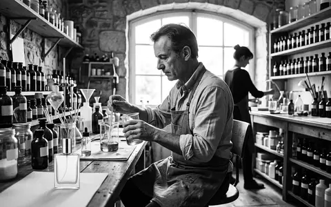 Schwarzweiss-Reportage mit Eau de Parfum zum Thema Chanel Coco Mademoiselle EdP, hoher Kontrast - Foto: THN
