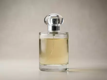 Fotorealistische Studioaufnahme von Eau de Cologne zum Thema Jo Malone Lime Basil, klare Lichtfuehrung - Foto: THN
