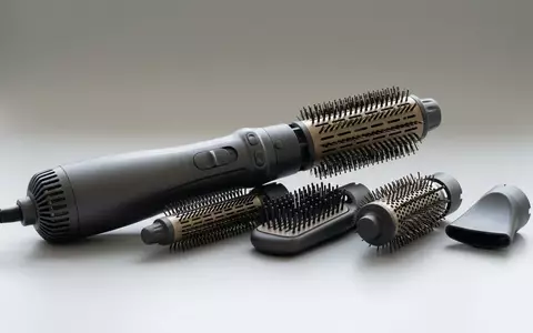 Fotorealistische Studioaufnahme von Warmluftstyler zum Thema BaByliss AS952E Air Style, klare Lichtfuehrung - Foto: THN