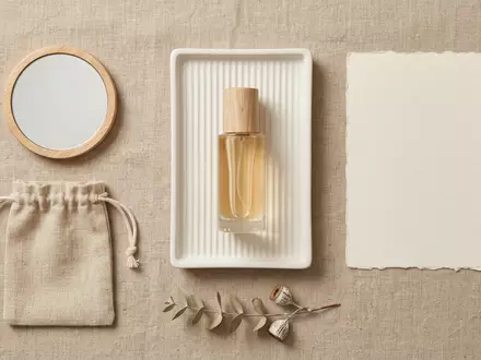 Flatlay-Arrangement rund um Eau de Toilette zum Thema Montblanc Legend EdT, weiches Oberlicht - Foto: THN