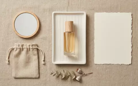 Flatlay-Arrangement rund um Eau de Toilette zum Thema Montblanc Legend EdT, weiches Oberlicht - Foto: THN