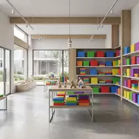 Architektur-Render im Spielwarengeschaeft mit Kinderbrettspiel zum Thema Winning Moves Trivial Pursuit, neutrales Tageslicht - Foto: THN
