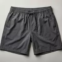Fotorealistische Studioaufnahme von Badeshorts zum Thema APTRO Herren Badehose Lang, klare Lichtfuehrung - Foto: THN