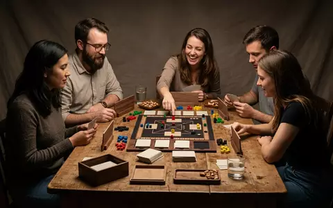 Fotorealistische Studioaufnahme von Ratespiel zum Thema Codenames, klare Lichtfuehrung, sachlich dargestellt, markenneutral - Foto: THN