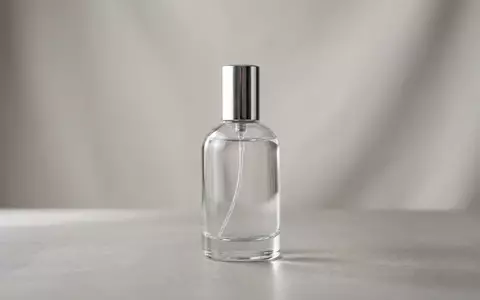 Fotorealistische Studioaufnahme von Eau de Parfum zum Thema Calvin Klein Eternity Eau, klare Lichtfuehrung - Foto: THN