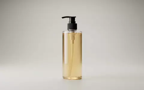 Fotorealistische Studioaufnahme von Shampoo zum Thema Redken All Soft Shampoo, klare Lichtfuehrung - Foto: THN