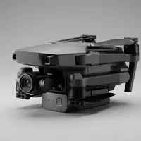 Fotorealistische Studioaufnahme von Kameradrohne zum Thema DJI Air 3 Fly, klare Lichtfuehrung - Foto: THN