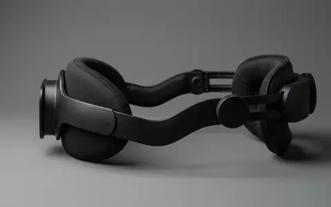 Fotorealistische Studioaufnahme von VR-Kopfband zum Thema Kiwi Design Comfort Head, klare Lichtfuehrung - Foto: THN