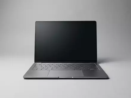 Fotorealistische Studioaufnahme von Laptop zum Thema Dell XPS 13 9350, klare Lichtfuehrung - Foto: THN
