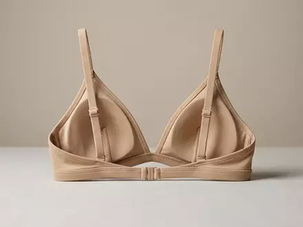 Fotorealistische Studioaufnahme von Bikinioberteil zum Thema Seafolly Damen Triangel-Bikini-Top Active, klare Lichtfuehrung - Foto: THN