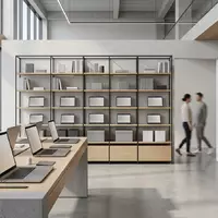 Architektur-Render im Computer Showroom mit Laptop zum Thema ASUS Vivobook S 15, neutrales Tageslicht - Foto: THN