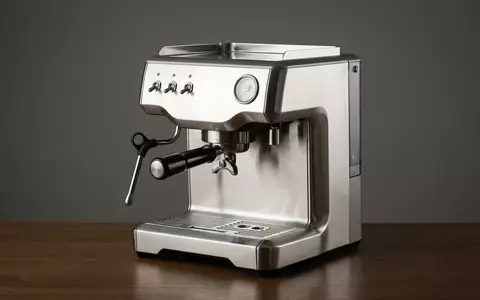 Fotorealistische Studioaufnahme von Espressomaschine zum Thema Gastroback 42636 Design Espresso, klare Lichtfuehrung - Foto: THN