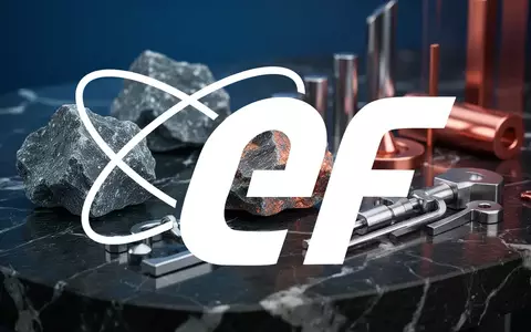 Abstrakte Darstellung von Seltenerdmineralien und industriellen Metallelementen in einer professionellen Ästhetik. - Foto: über boerse-global.de