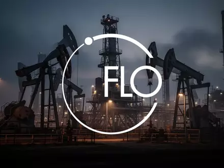 Düstere, atmosphärische Industrieaufnahme einer Öl- und Gasanlage bei Dämmerung als Symbol für Marktvolatilität. - Foto: über boerse-global.de