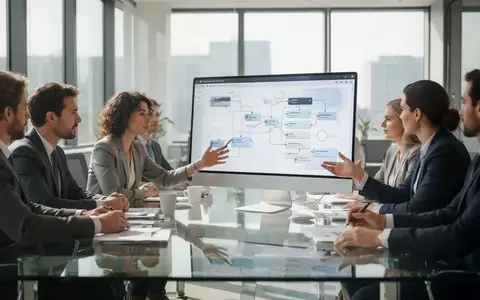 Marketing-Team in einem modernen Büro arbeitet gemeinsam an komplexen Projektmanagement-Aufgaben an einem Arbeitsplatz. - Foto: über boerse-global.de