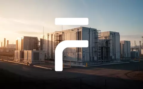 Moderne großflächige Batteriespeicheranlage in einer Industrielandschaft während des Sonnenuntergangs. - Foto: über boerse-global.de