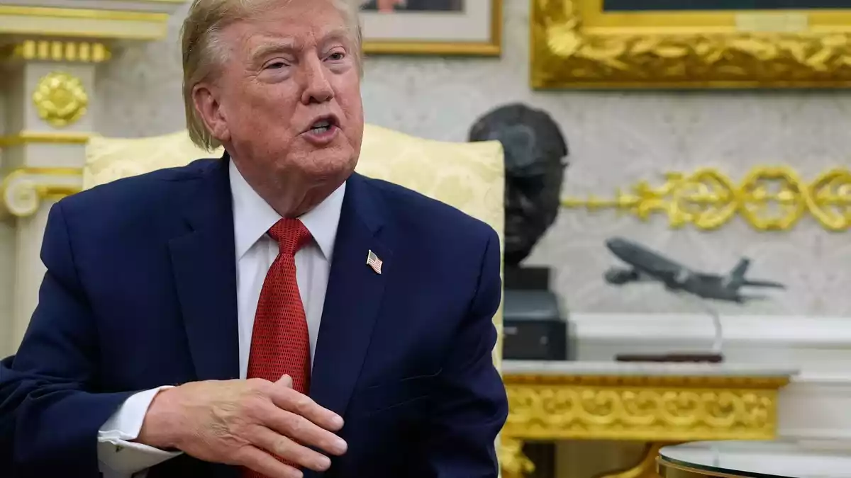 Laut Trump finden keine Gespräche mit dem Iran statt. (Archivbild) - Bild: Manuel Balce Ceneta/AP/dpa