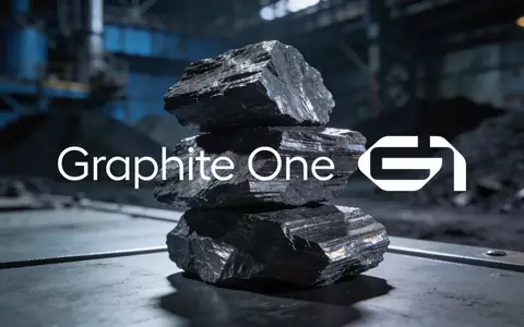 Abstrakte Nahaufnahme von grauen Graphit-Mineralien in einer minimalistischen industriellen Umgebung mit atmosphĂ€rischem Licht. - Foto: ĂŒber boerse-global.de