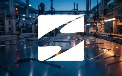 Abstrakte Darstellung einer modernen Industrieanlage mit Fokus auf Fertigungstechnologie und Marktvolatilität. - Foto: über boerse-global.de