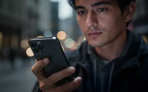 Eine Person hält ein Smartphone in einer unscharfen städtischen Umgebung, was das Thema biometrische Identitätsprüfung symbolisiert. - Foto: über boerse-global.de