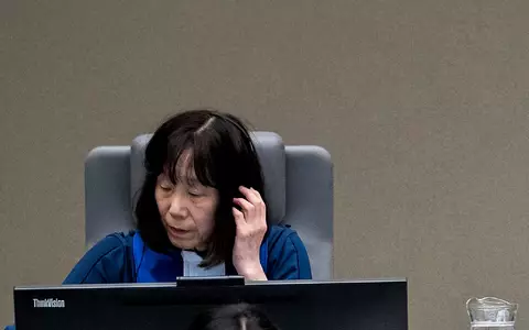 Die US-Regierung will die Präsidentin des Internationalen Strafgerichtshofs, Tomoko Akane, auf die Sanktionsliste setzen. - Foto: Koen Van Weel/ANP Pool via AP/dpa