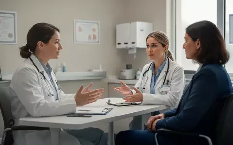 Ein Arzt führt ein einfühlsames Beratungsgespräch mit einem Patienten in einer modernen Arztpraxis. - Foto: über boerse-global.de