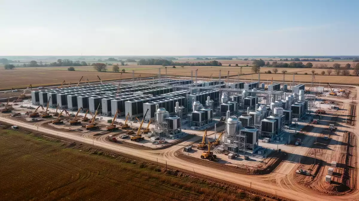 Nvidia und OpenAI: Gigantisches KI-Rechenzentrum in Ohio nimmt Form an
