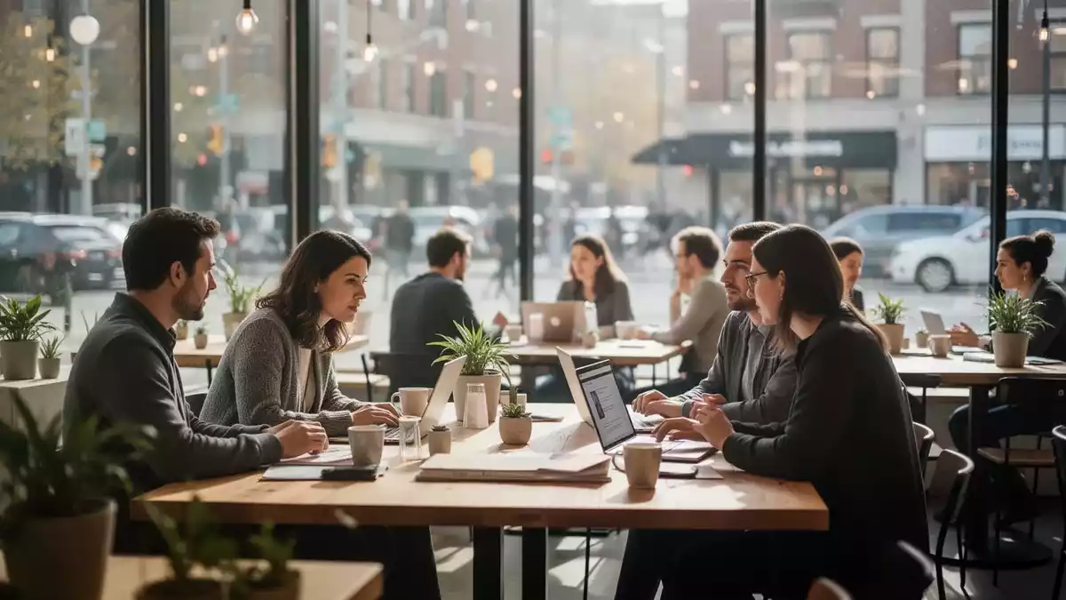 Soziale Austauschformate und Co-Working-Trends: Neue Treffpunkte in deutschen Städten
