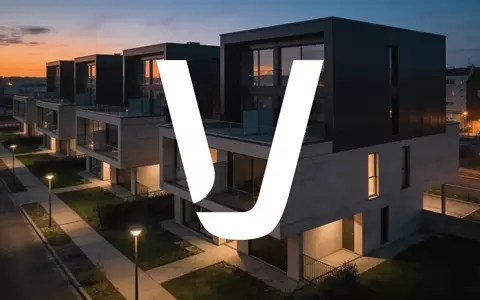 Moderne Wohnarchitektur bei Dämmerung, die die Stimmung des Immobilienmarktes widerspiegelt. - Foto: über boerse-global.de