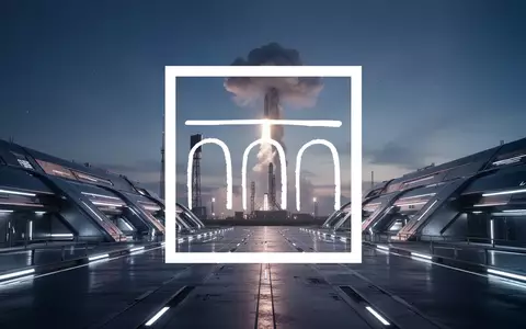 Futuristische Raketenstartanlage bei Dämmerung als Symbol für Investitionen in die Raumfahrtindustrie. - Foto: über boerse-global.de