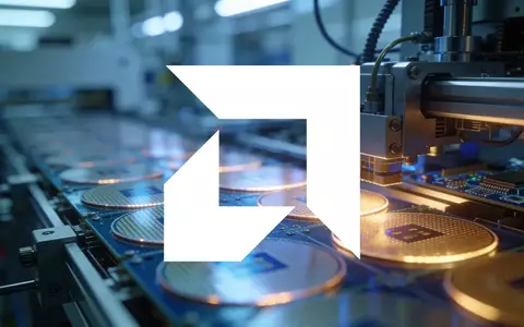 Abstrakte Darstellung einer modernen Halbleiterfertigung mit leuchtenden Silizium-Wafern und Fokus auf technologischem Fortschritt. - Foto: über boerse-global.de