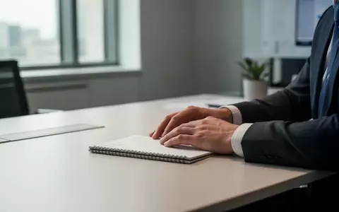 Ein professioneller, moderner Schreibtisch in einem Büro mit natürlichem Licht. - Foto: über boerse-global.de