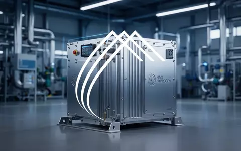 Moderne Wasserstoff-Brennstoffzellentechnologie in einer industriellen Umgebung. - Foto: über boerse-global.de