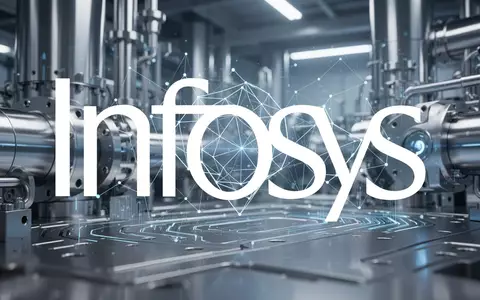 Abstrakte Darstellung von künstlicher Intelligenz und moderner Industrietechnologie in einem professionellen Umfeld. - Foto: über boerse-global.de