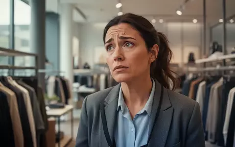Eine nachdenkliche Person in einer modernen Einkaufsumgebung, die ihre Entscheidung abwägt. - Foto: über boerse-global.de
