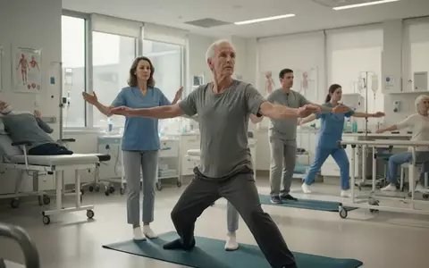 Eine Person bei einer angeleiteten Bewegungstherapie in einem modernen Rehabilitationszentrum. - Foto: über boerse-global.de