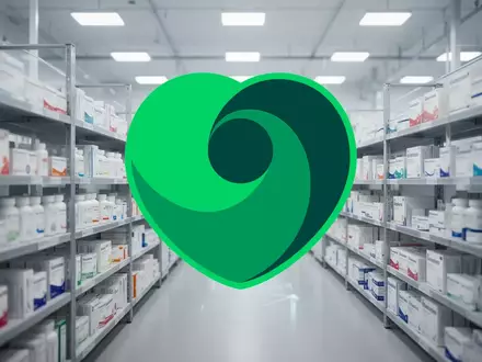 Moderne, lichtdurchflutete Logistikhalle für medizinische Produkte, die Wachstum und Optimismus im Gesundheitssektor symbolisiert. - Foto: über boerse-global.de