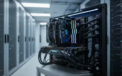Ein modernes Rechenzentrum mit leistungsstarker Hardware zur effizienten Ausführung spezialisierter KI-Modelle. - Foto: über boerse-global.de