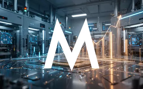 Abstrakte Darstellung einer modernen Halbleiterfertigung mit Fokus auf Präzisionstechnik und industrielles Wachstum. - Foto: über boerse-global.de