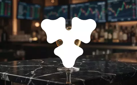 Ein elegantes Glas mit einem goldenen Getränk auf einem dunklen Marmortisch vor einem verschwommenen Bar-Hintergrund. - Foto: über boerse-global.de