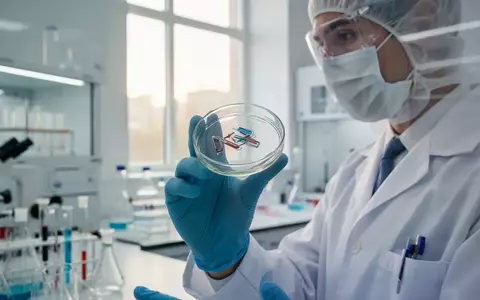 Wissenschaftler in einem modernen Labor bei der Untersuchung einer Zellkultur zur Stoffwechselforschung. - Foto: über boerse-global.de