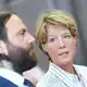 Christina Block bestreitet die Vorwürfe der Anklage. - Bild: Marcus Brandt/dpa Pool/dpa