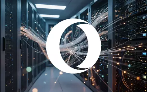 Abstrakte Darstellung moderner Datenströme und Lichtleitertechnik in einem professionellen Serverumfeld. - Foto: über boerse-global.de