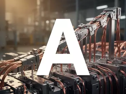Abstrakte Darstellung von Hochtechnologie und industrieller Expansion durch elektrische Verbindungselemente. - Foto: über boerse-global.de