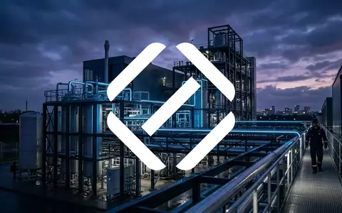 Moderne Wasserstoff-Energieanlage in einer industriellen Umgebung bei Dämmerung. - Foto: über boerse-global.de